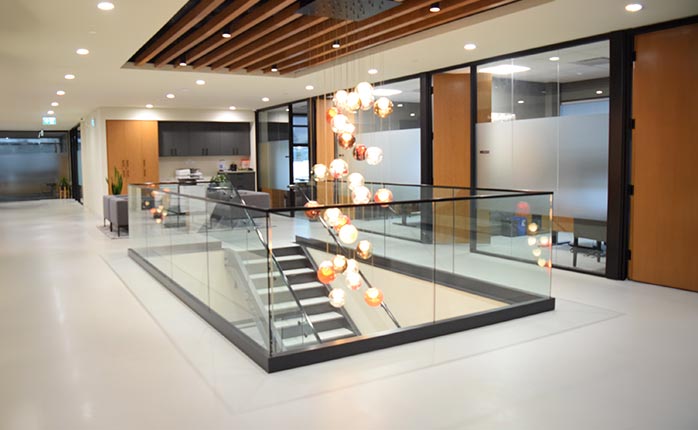 Boutique retail — British Columbia terrazzo project