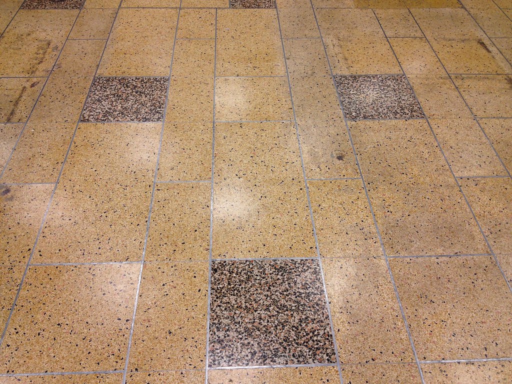 Heritage lobby restoration — British Columbia terrazzo project